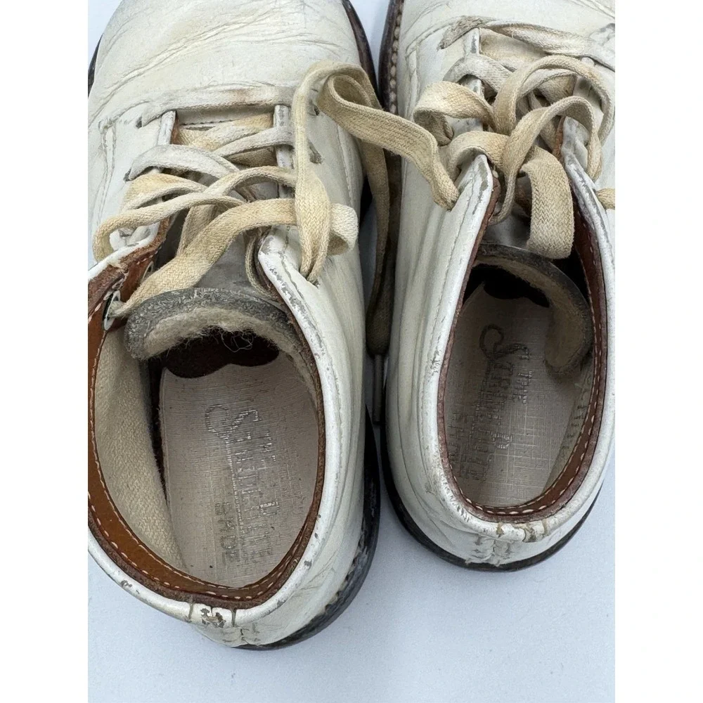 Striderite Pair Of Baby Shoes Leather Vintage Antique Unisex Toddler Infant